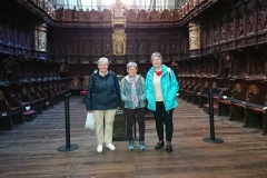 trois paroissiennes à Avila